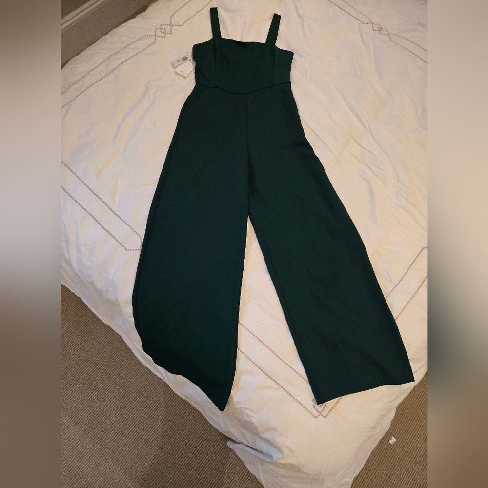 Aritzia NWT Wilfred Botany Green Picard Jumpsuit | Article #72584  | Size 4